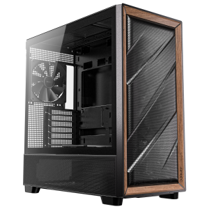 Antec Flux PC case, midi tower, E-ATX, tempered glass black