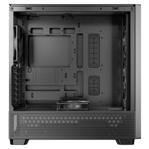 Antec Flux PC case, midi tower, E-ATX, tempered glass black