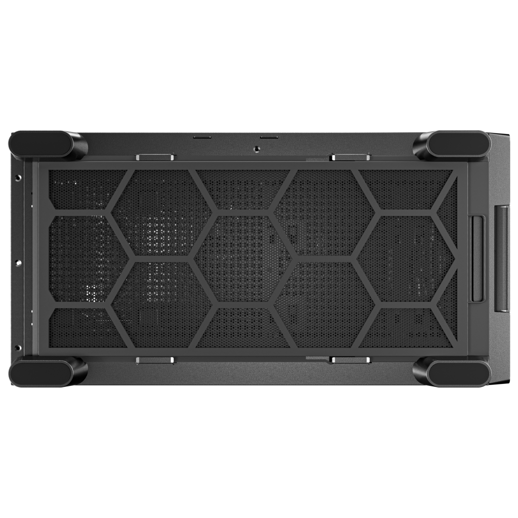 Antec Flux PC case, midi tower, E-ATX, tempered glass black