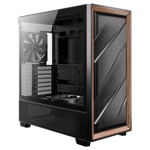 Antec Flux PC case, midi tower, E-ATX, tempered glass black