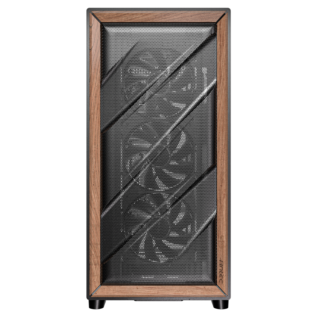 Antec Flux PC case, midi tower, E-ATX, tempered glass black