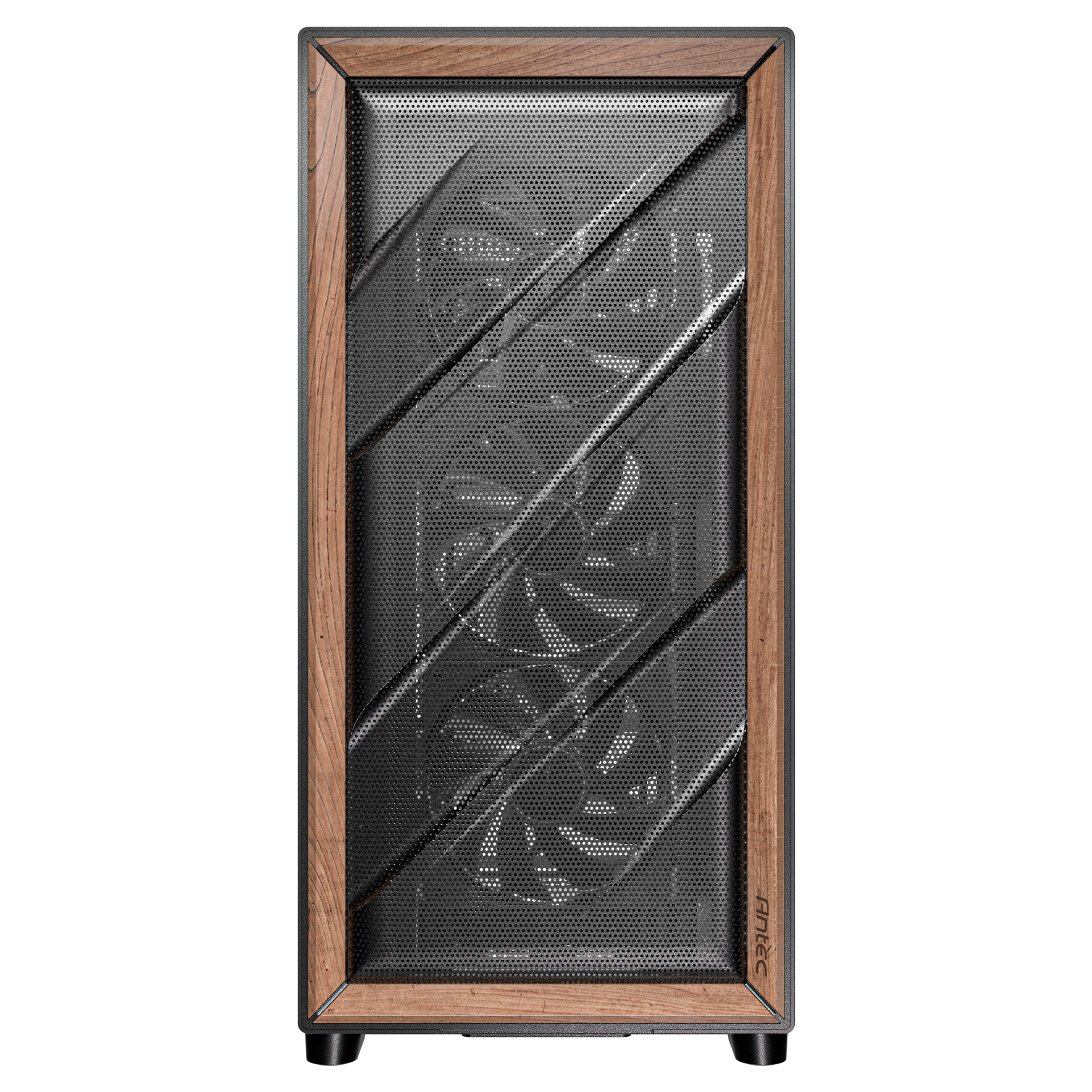 Antec Flux PC case, midi tower, E-ATX, tempered glass black