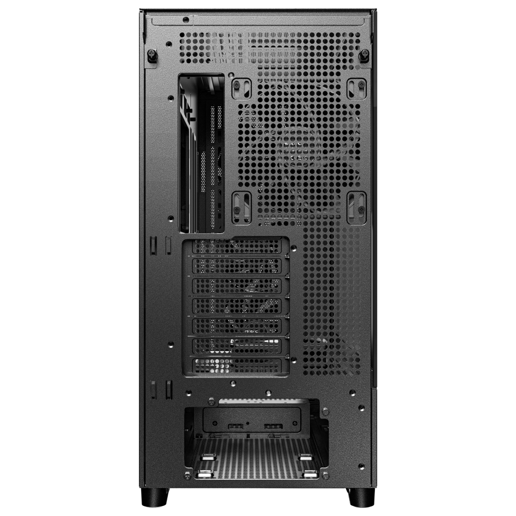 Antec Flux PC case, midi tower, E-ATX, tempered glass black