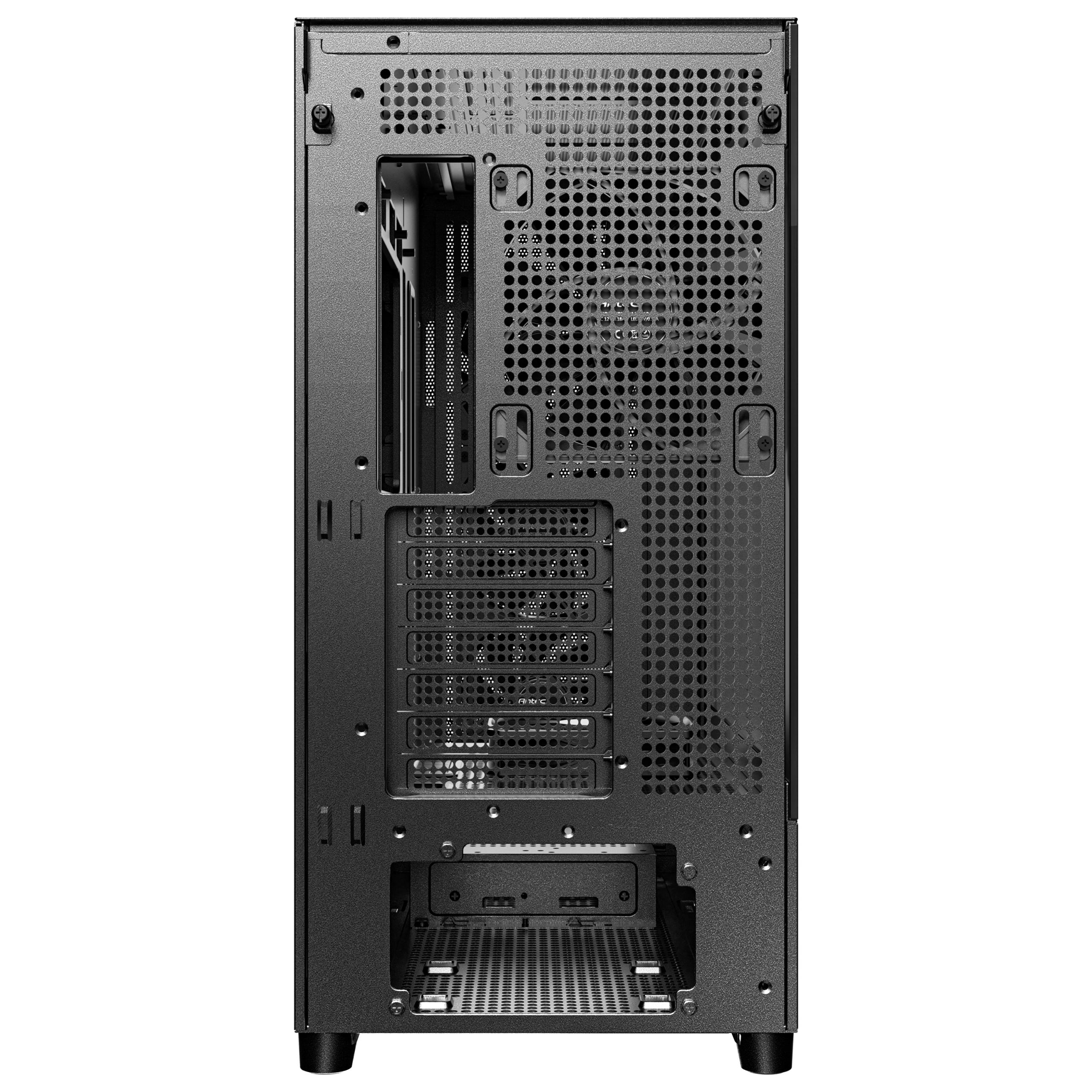 Antec Flux PC case, midi tower, E-ATX, tempered glass black