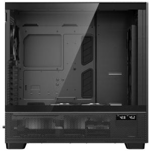 Antec Flux Pro PC case, full tower, E-ATX, tempered glass black