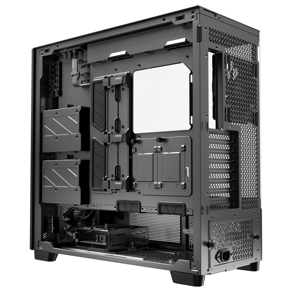 Antec Flux Pro PC case, full tower, E-ATX, tempered glass black