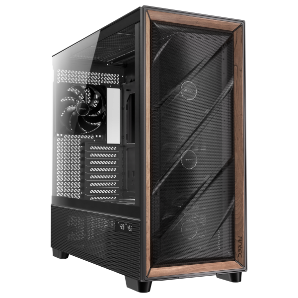 Antec Flux Pro PC case, full tower, E-ATX, tempered glass black