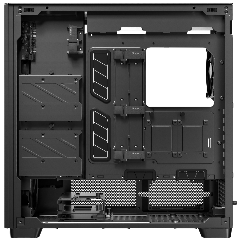 Antec Flux Pro PC case, full tower, E-ATX, tempered glass black