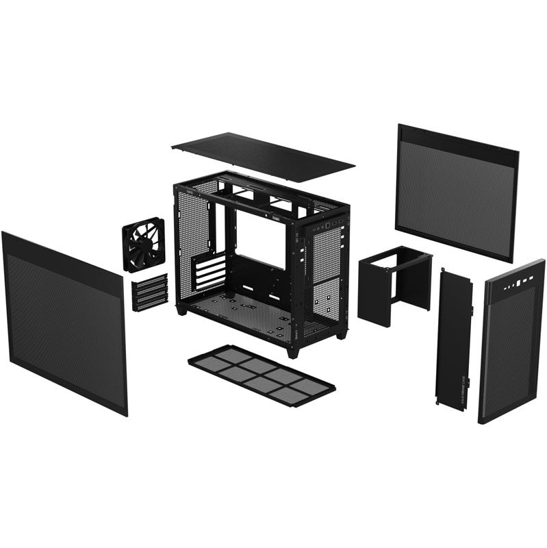 ASUS Prime AP201 Micro-ATX Case - Black