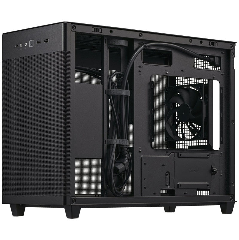 ASUS Prime AP201 Micro-ATX Case - Black