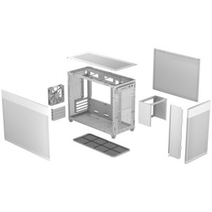 ASUS Prime AP201 Micro-ATX case - white