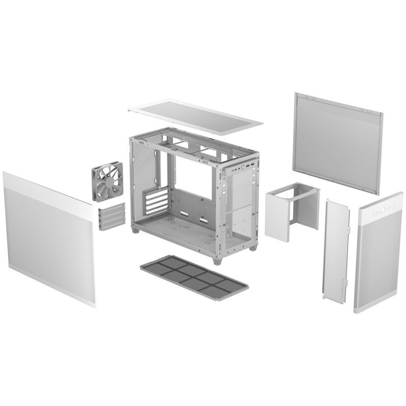 ASUS Prime AP201 Micro-ATX case - white