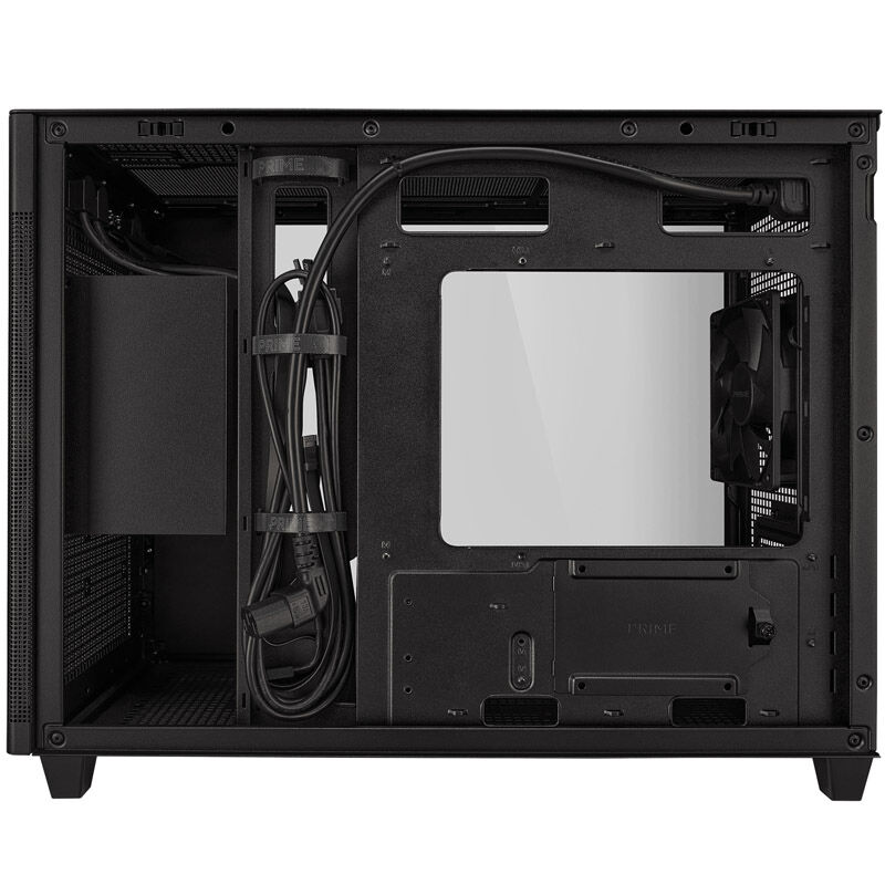 ASUS AP201 Prime case, tempered glass - black