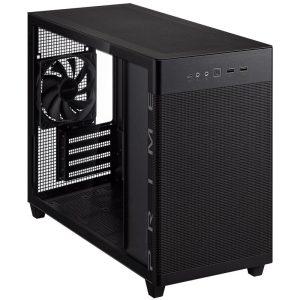 ASUS AP201 Prime case, tempered glass - black