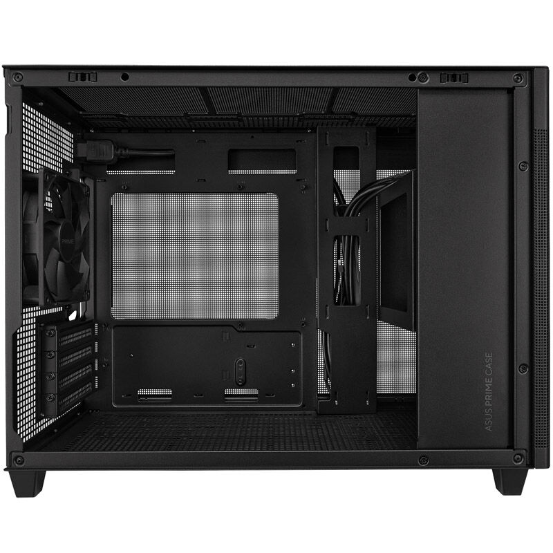 ASUS AP201 Prime case, tempered glass - black