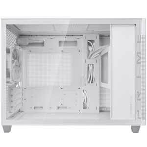ASUS AP201 Prime case, tempered glass - white