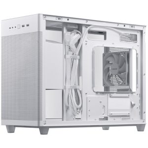 ASUS AP201 Prime case, tempered glass - white