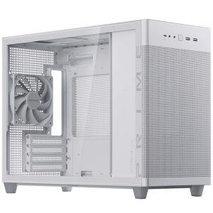 ASUS AP201 Prime case, tempered glass - white