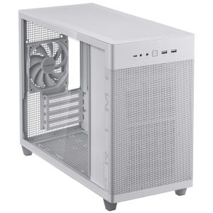 ASUS AP201 Prime case, tempered glass - white