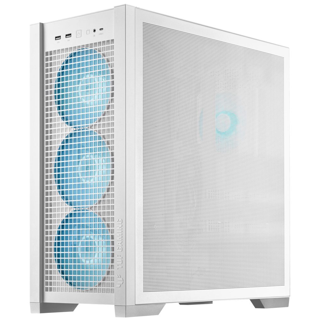 ASUS TUF Gaming GT302 TG ARGB case - white