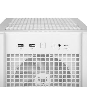ASUS TUF Gaming GT302 TG ARGB case - white