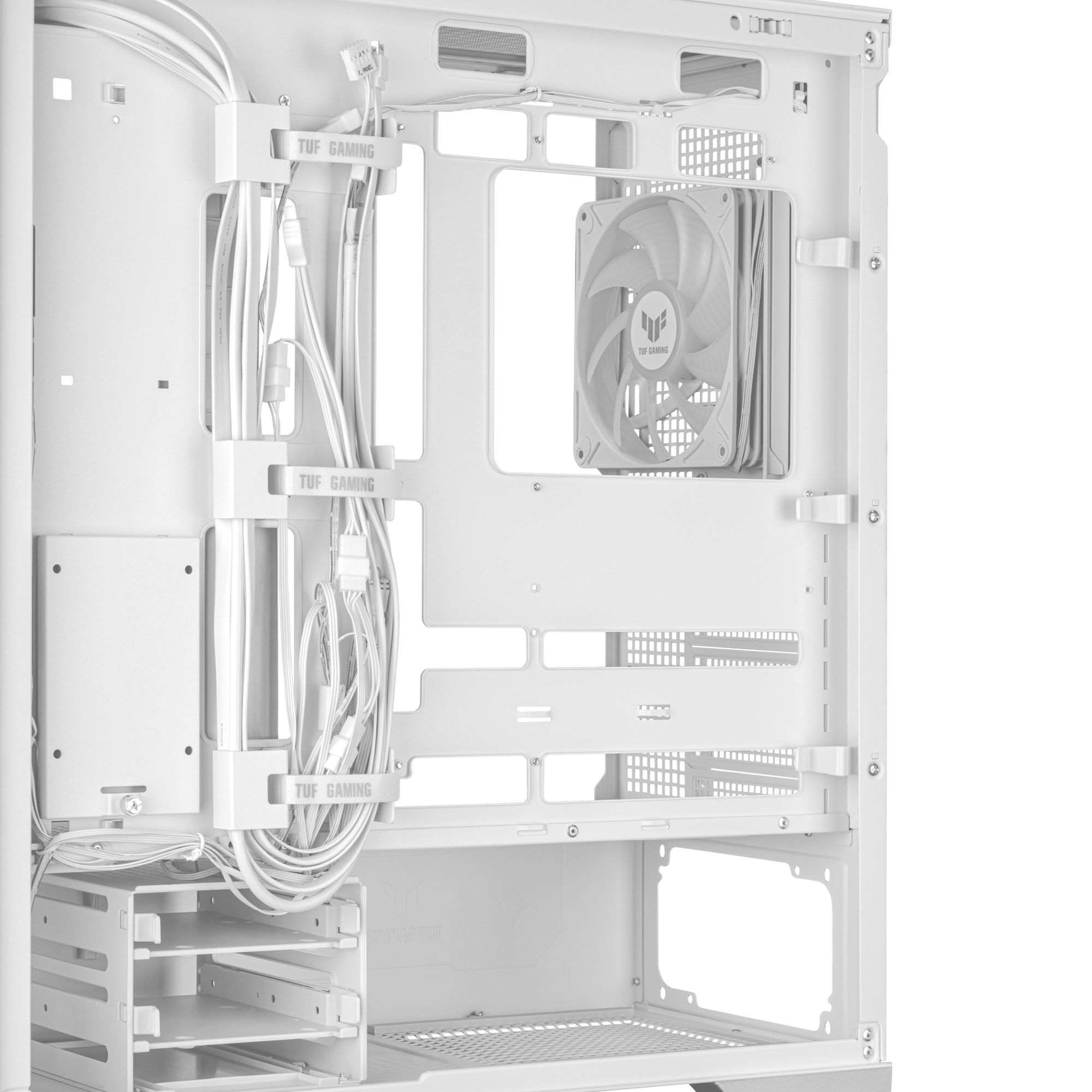 ASUS TUF Gaming GT302 TG ARGB case - white