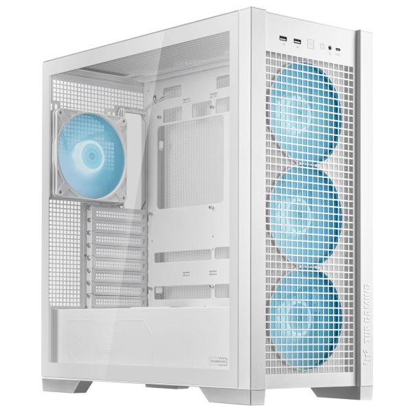ASUS TUF Gaming GT302 TG ARGB case – white