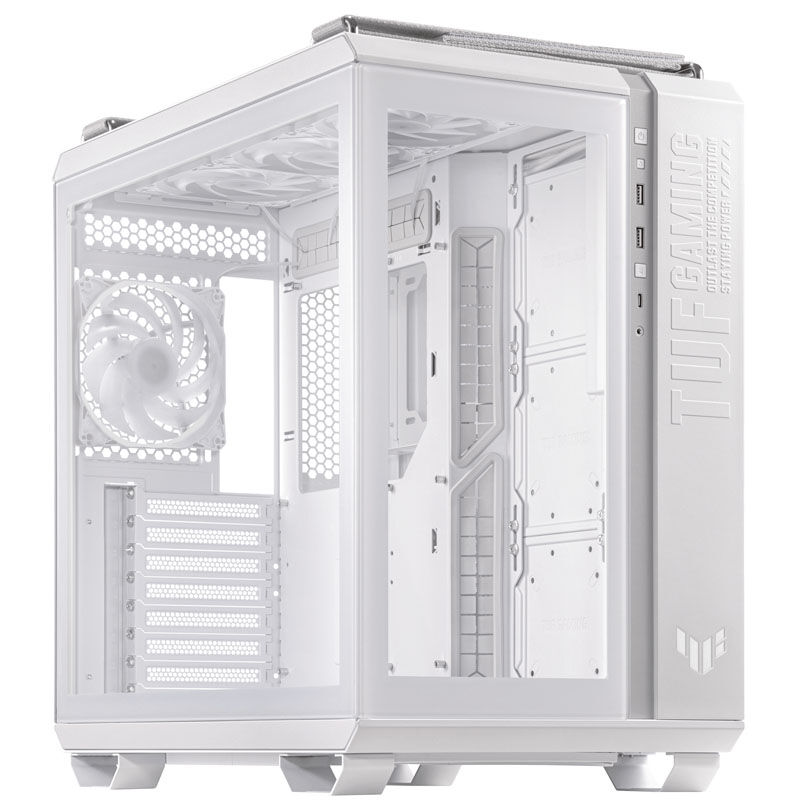 ASUS TUF Gaming GT502 Plus TG case - white