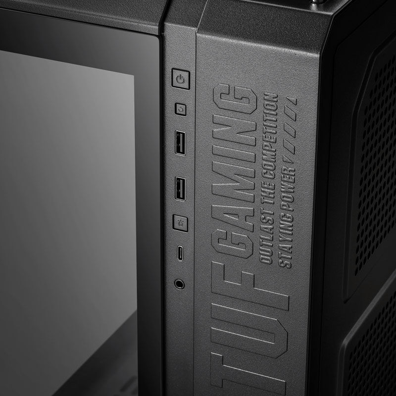 ASUS TUF Gaming GT502 Plus TG case - black