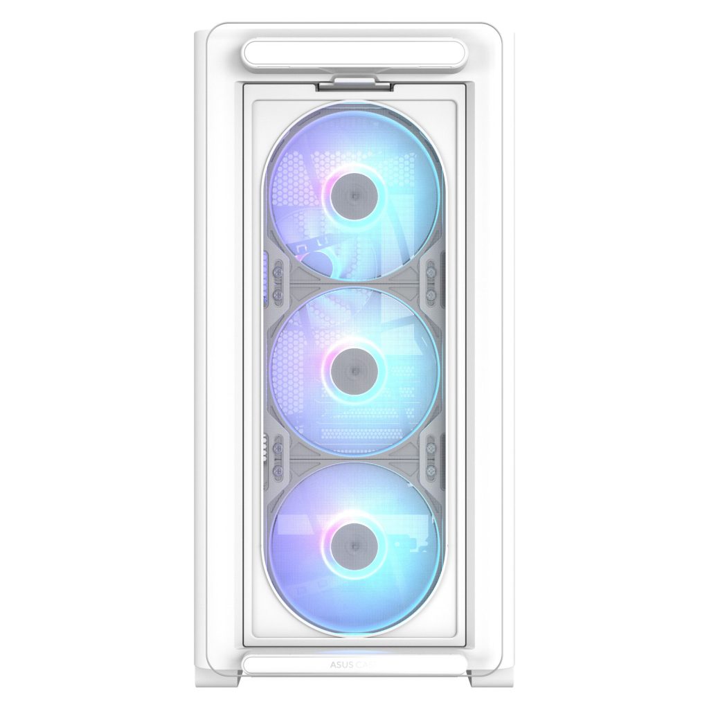 ASUS A23 PLUS case, mini tower, micro-ATX, RGB, tempered glass - white : image 11