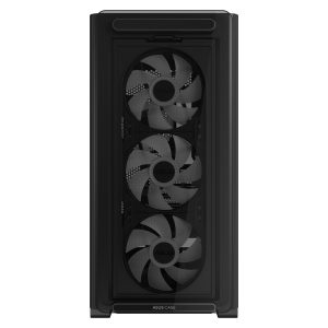 ASUS A23 PLUS case, mini tower, micro-ATX, RGB, tempered glass - black