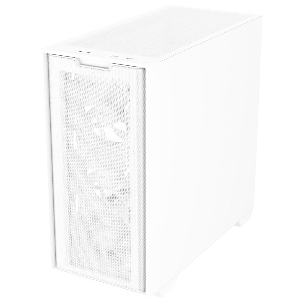 ASUS A21 PLUS case, mini tower, micro-ATX, RGB, tempered glass - white