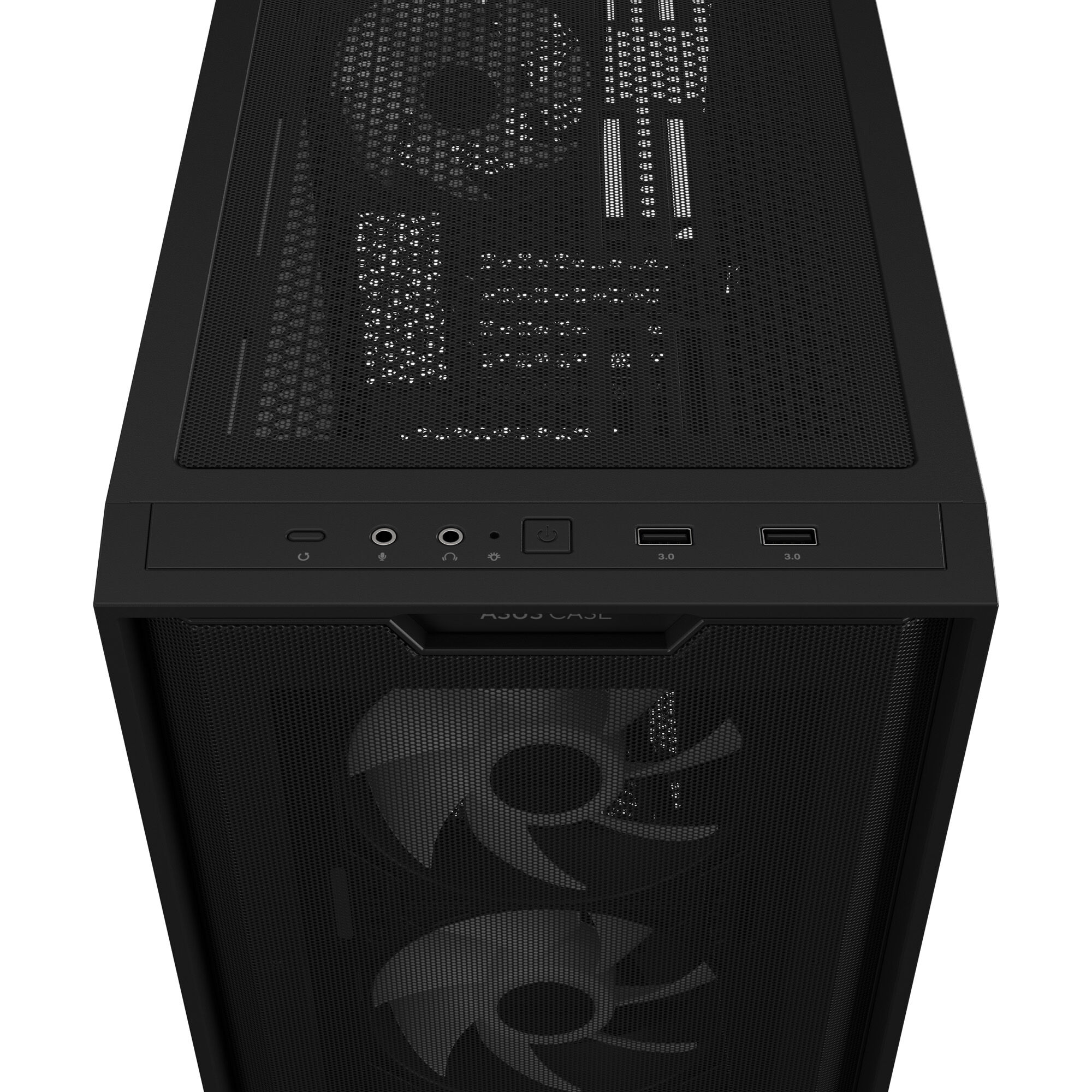 ASUS A21 PLUS case, Mini Tower, Micro-ATX, RGB, Tempered Glass - black
