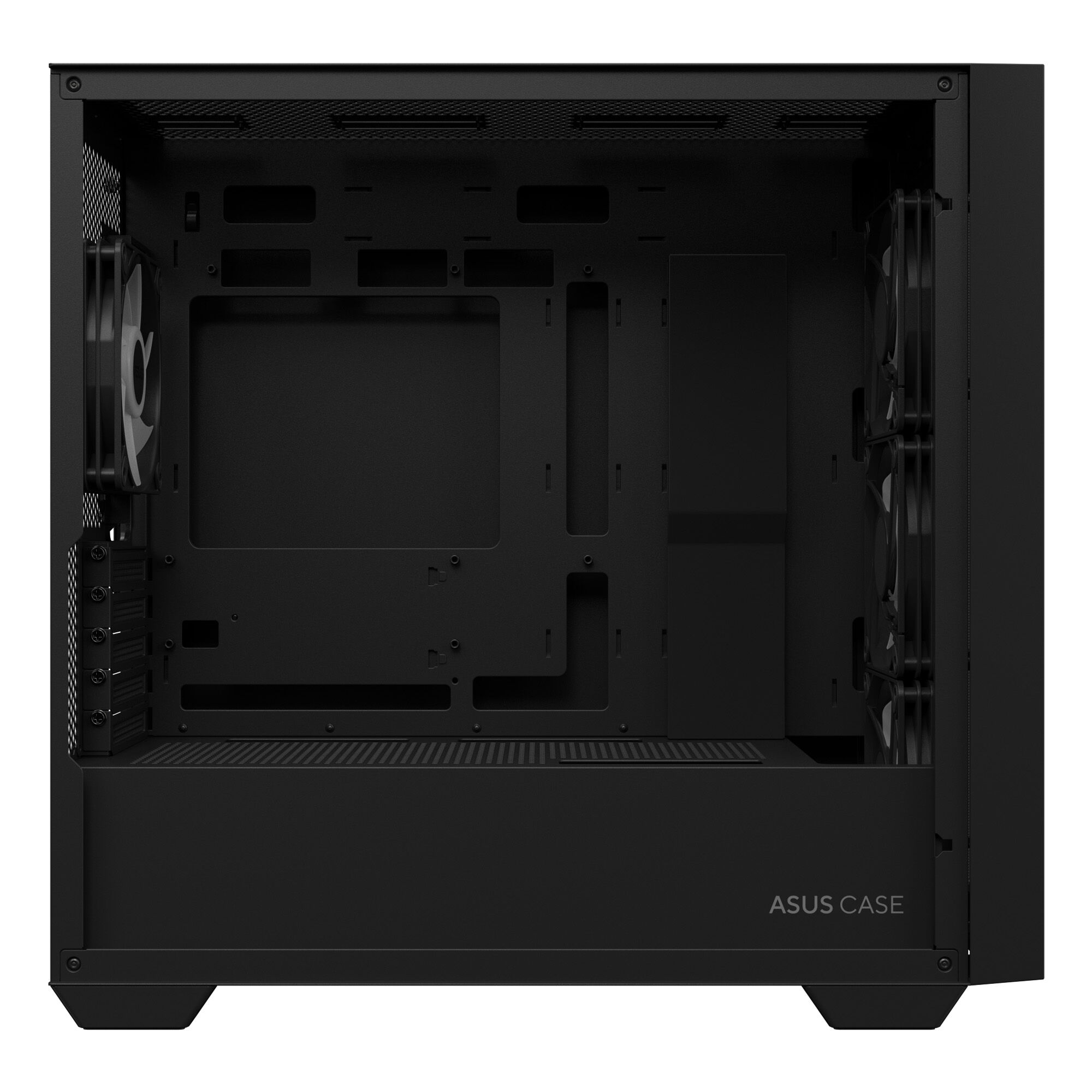 ASUS A21 PLUS case, Mini Tower, Micro-ATX, RGB, Tempered Glass - black