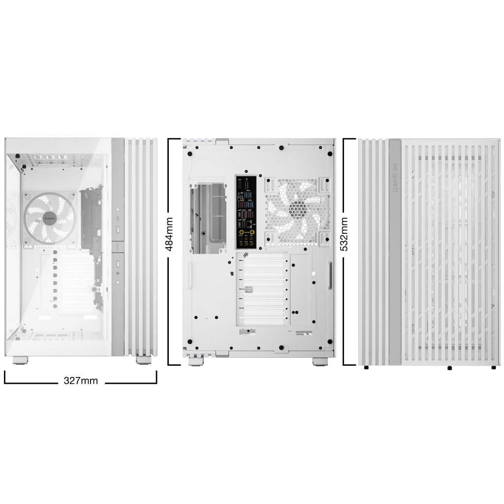 be quiet! Light Base 900 FX Big Tower, Tempered Glass, ARGB - white