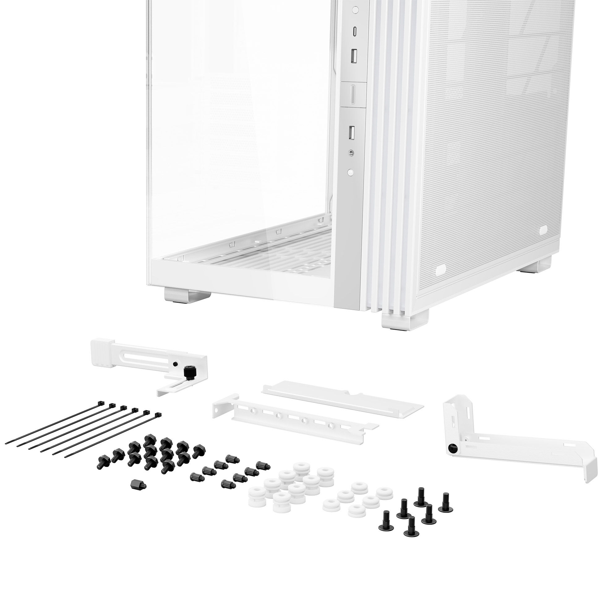 be quiet! Light Base 600 DX Midi Tower, Tempered Glass, ARGB - white : image 7