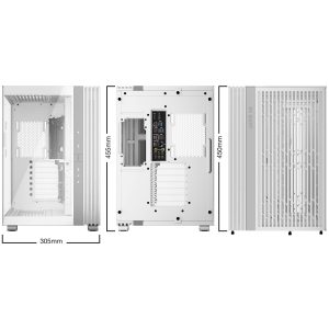 be quiet! Light Base 600 DX Midi Tower, Tempered Glass, ARGB - white : image 9