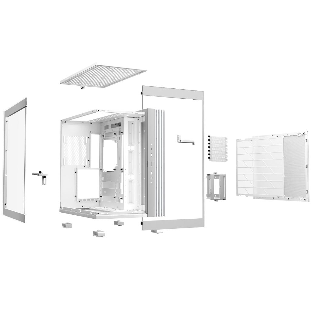 be quiet! Light Base 600 DX Midi Tower, Tempered Glass, ARGB - white : image 8