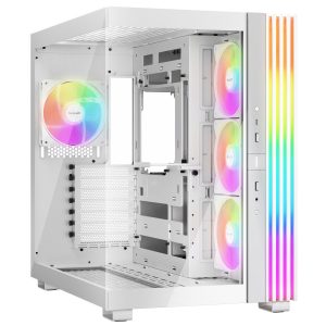 be quiet! Light Base 600 LX Midi-Tower, Tempered Glass, ARGB - white : image 1