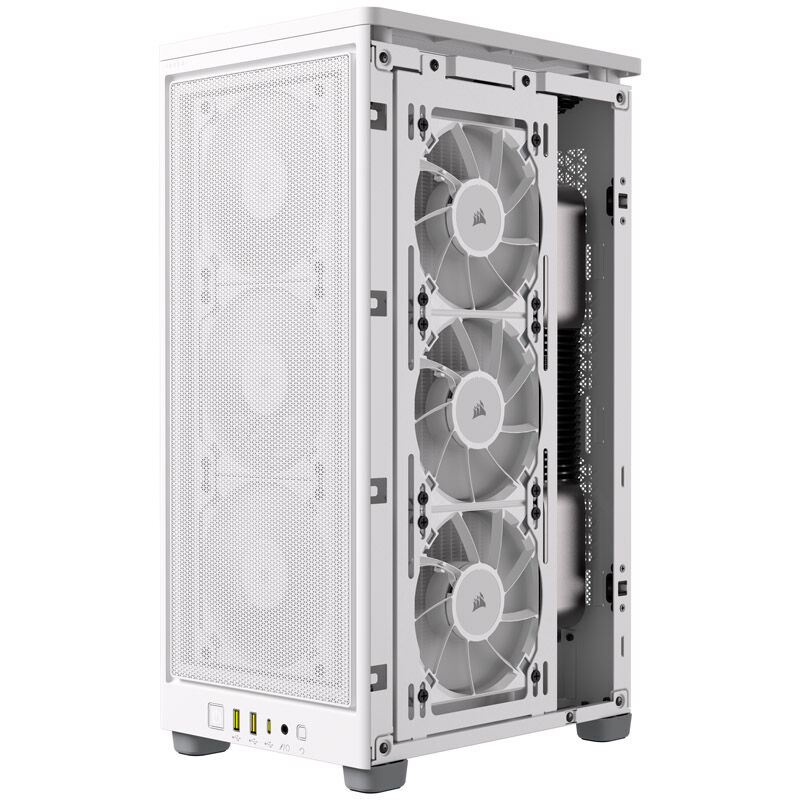 corsair 2000D Airflow Mini-ITX Case - White