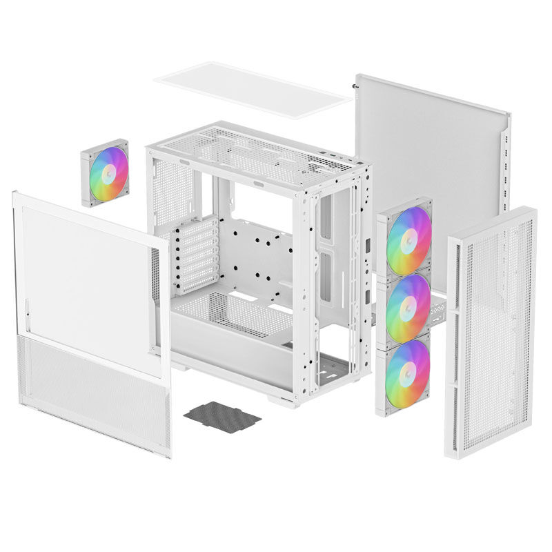 DeepCool CH560 Midi Tower - white