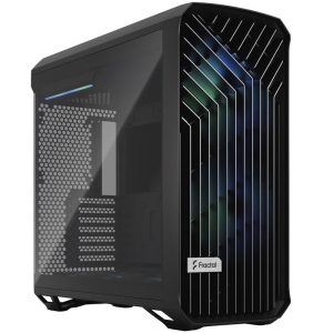 Fractal Design Torrent RGB Midi-Tower Light Tint, Tempered Glass, black
