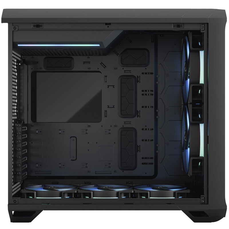 Fractal Design Torrent RGB Midi-Tower Light Tint, Tempered Glass, black