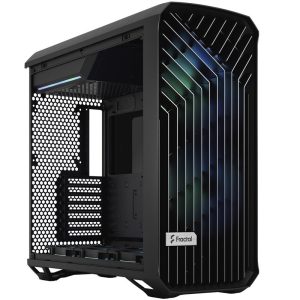 Fractal Design Torrent RGB Midi-Tower Light Tint, Tempered Glass, black