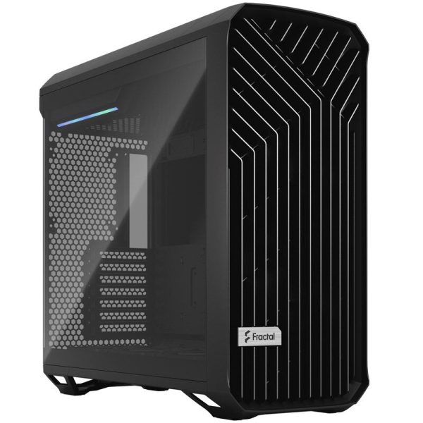 Fractal Design Torrent Midi Tower Light Tint, tempered glass, black