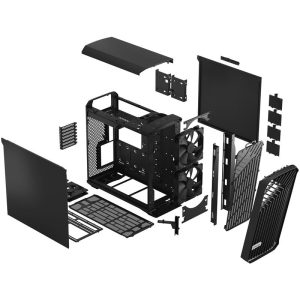 Fractal Design Torrent Solid Midi Tower, black