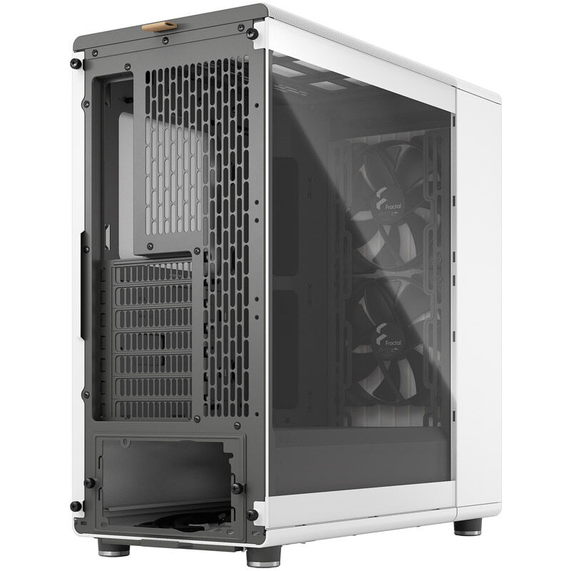 Fractal Designs North Tempered Glass Midi Tower - white