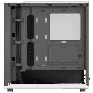 Fractal Designs North Tempered Glass Midi Tower - white