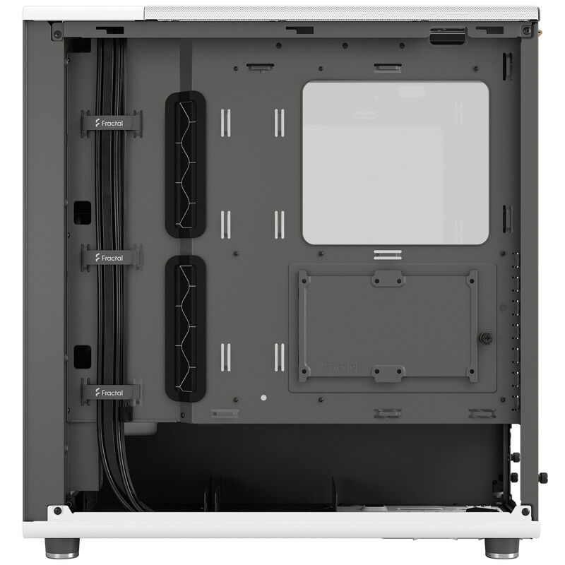 Fractal Designs North Tempered Glass Midi Tower - white