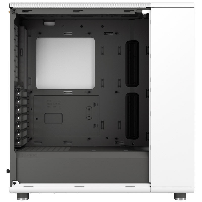 Fractal Designs North Tempered Glass Midi Tower - white
